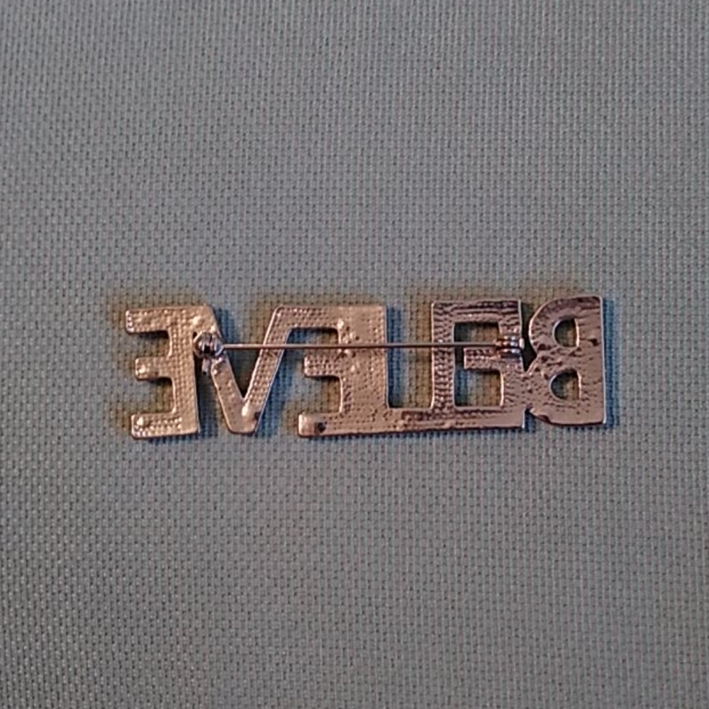 LISTING IS FOR BELIEVE PIN ONLY - Picture 2 of 5